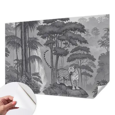 Papier peint photo grand format pour le mur jungle tropicale