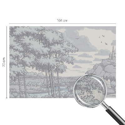 Papier peint panoramique pas cher Rozprávková krajina