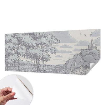 Papier peint panoramique pas cher Rozprávková krajina