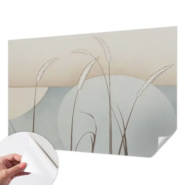 Papier peint photo sur tissu non tissé Herbes douces
