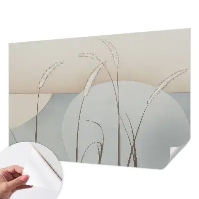 Papier peint photo sur tissu non tissé Herbes douces