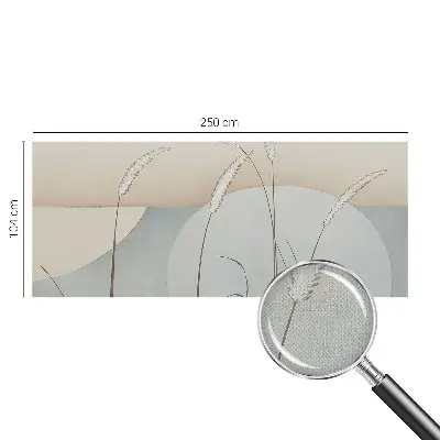 Papier peint photo sur tissu non tissé Herbes douces