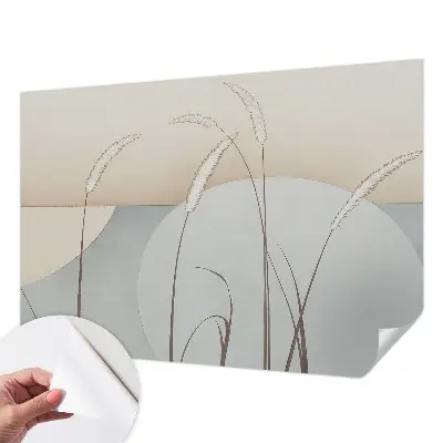 Papier peint photo sur tissu non tissé Herbes douces