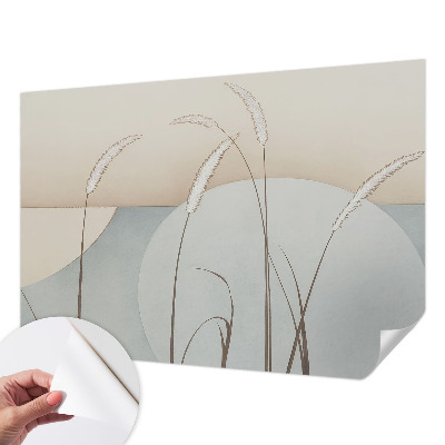 Papier peint photo autocollant Jemné trávy