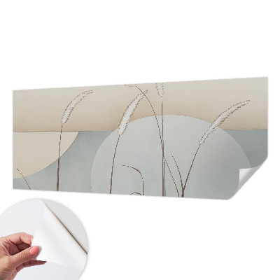 Papier peint photo autocollant Jemné trávy