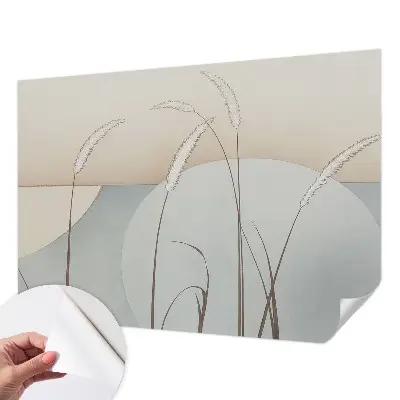 Papier peint photo sur tissu non tissé Herbes douces