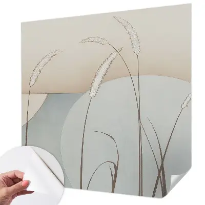 Papier peint photo sur tissu non tissé Herbes douces