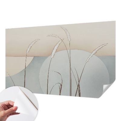 Papier peint photo autocollant Jemné trávy