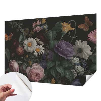 Papier peint chambre parentale Kvetinová elegancia