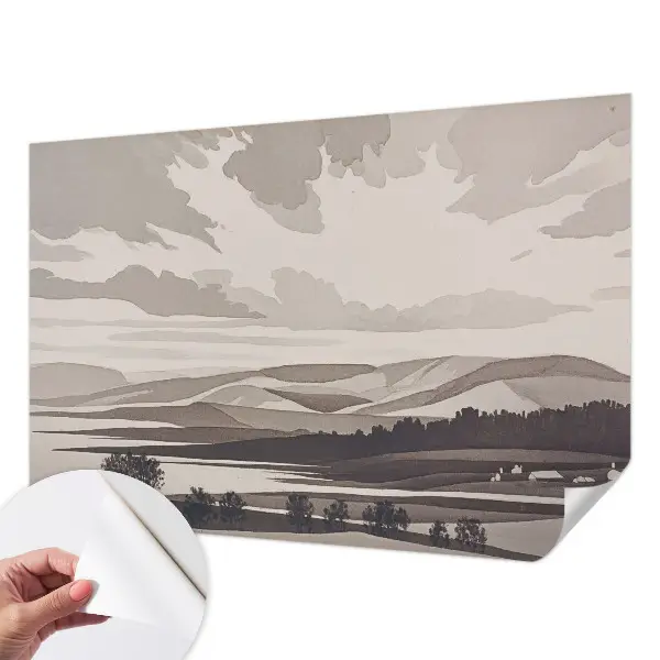 Papier peint intissé imprimé Un paysage paisible