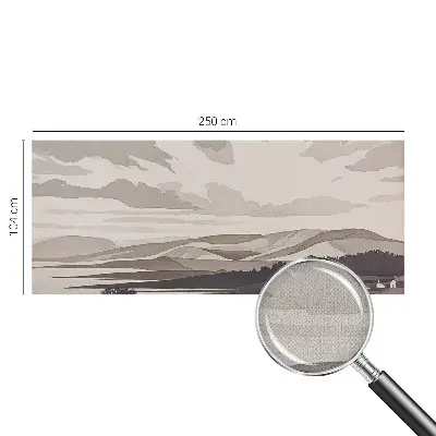 Papier peint intissé imprimé Un paysage paisible