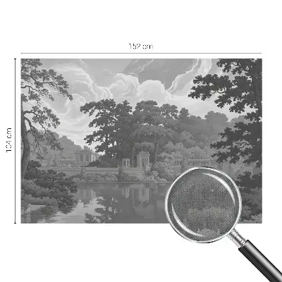 Papier peint photographique sur tissu non tissé paysage naturel