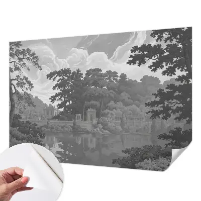 Papier peint photographique sur tissu non tissé paysage naturel