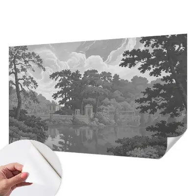 Papier peint photographique sur tissu non tissé paysage naturel