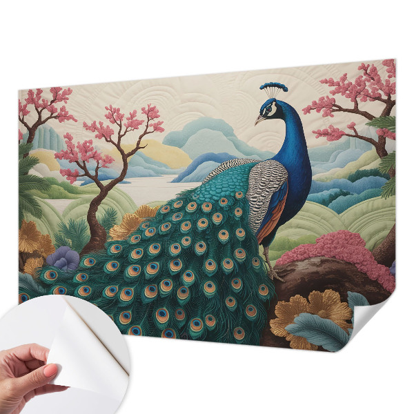 Papier peint tendance chambre adulte Exotická kráska