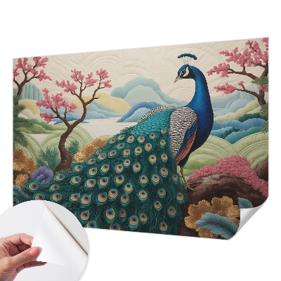 Papier peint tendance chambre adulte Exotická kráska