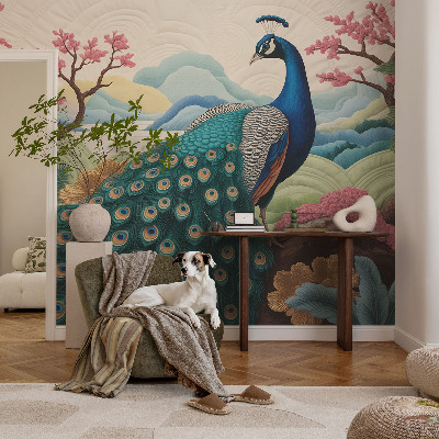 Papier peint tendance chambre adulte Exotická kráska