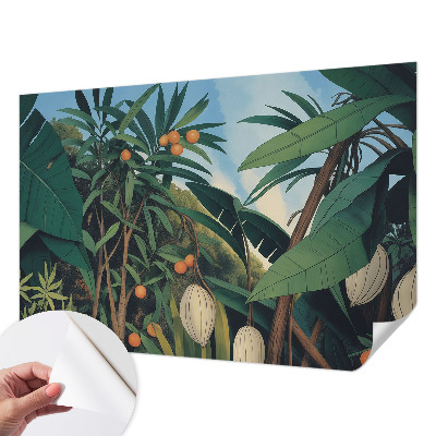 Papier peint panoramique pas cher Tropická džungľa