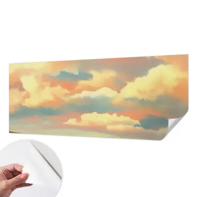 Papier peint intissé imprimé nuages ​​du ciel