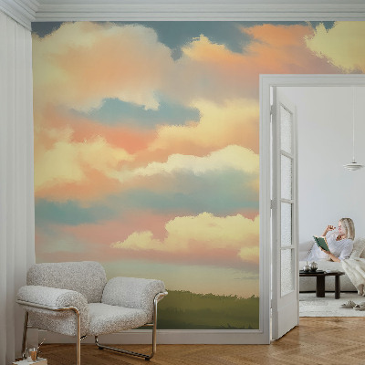 Papier peint chambre garçon Obloha