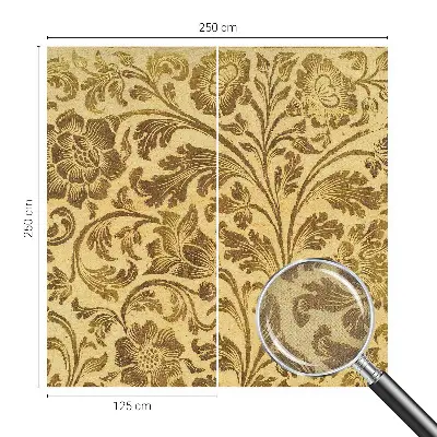Papier peint photo imprimé sur tissu non tissé Motif floral