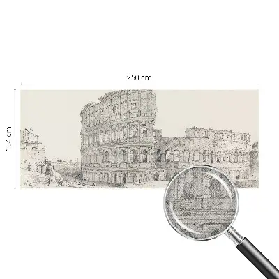 Papier peint photographique sur tissu non tissé ruines antiques