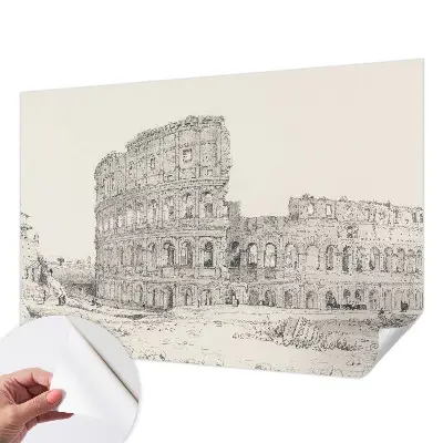 Papier peint photographique sur tissu non tissé ruines antiques