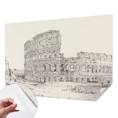 Papier peint photographique sur tissu non tissé ruines antiques