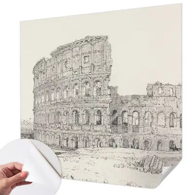 Papier peint photographique sur tissu non tissé ruines antiques