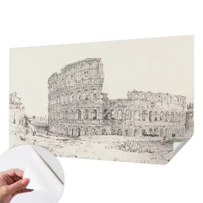 Papier peint photographique sur tissu non tissé ruines antiques