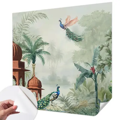 Papier peint intissé Jardins des Paons