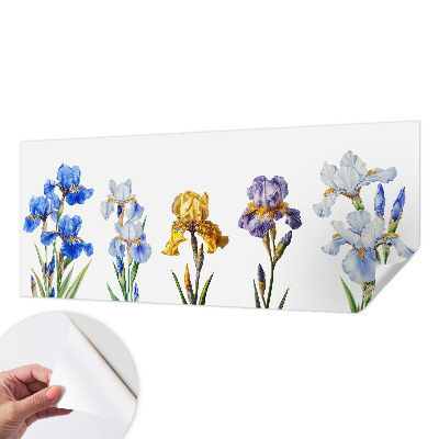 Papier peint tendance salon Kvety kosatcov