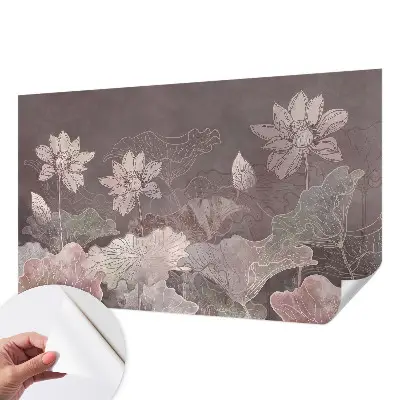 Papier peint photographique sur tissu non tissé Botanique paisible