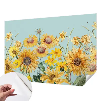 Papier peint photo grand format pour le mur jardin d'été