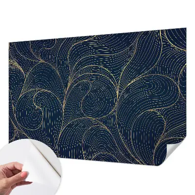 Papier peint photographique sur tissu non tissé Motif ondulé