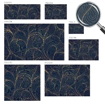 Papier peint photographique sur tissu non tissé Motif ondulé