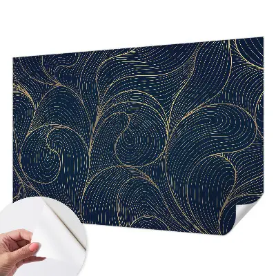 Papier peint photographique sur tissu non tissé Motif ondulé