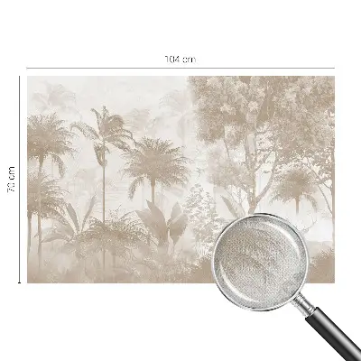 Papier peint photo grand format pour le mur paysage tropical
