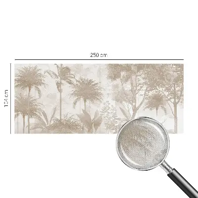 Papier peint photo grand format pour le mur paysage tropical