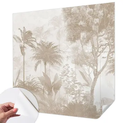 Papier peint photo grand format pour le mur paysage tropical