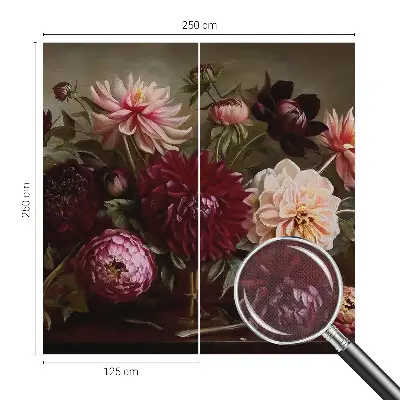 Papier peint intissé majesté florale