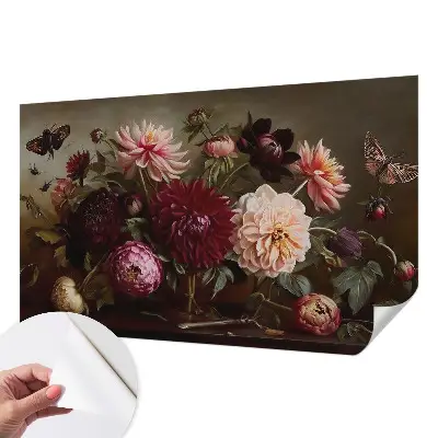Papier peint intissé majesté florale
