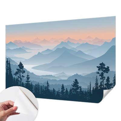 Papier peint chambre garçon Horská panoráma