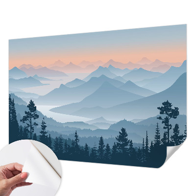Papier peint chambre garçon Horská panoráma