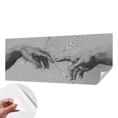 Papier peint tendance chambre adulte Hypnotické ruky