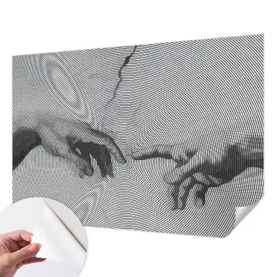 Papier peint photographique intissé mains hypnotiques