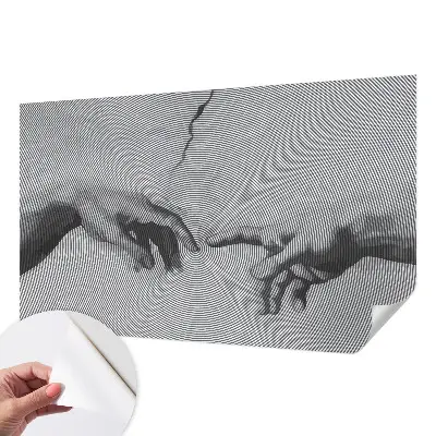 Papier peint photographique intissé mains hypnotiques