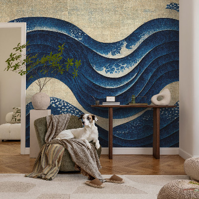 Papier peint chambre parentale Oceánske formy