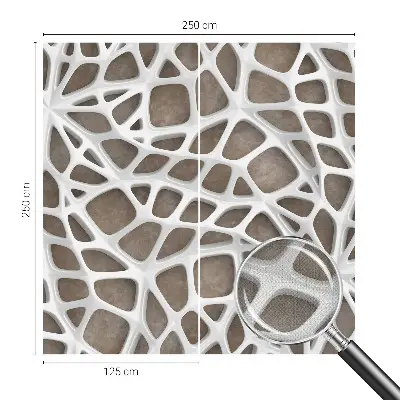 Papier peint photo grand format pour le mur Filet de dentelle