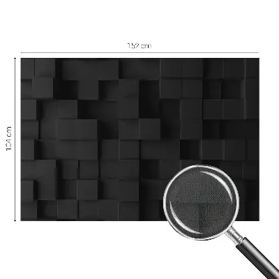 Papier peint photographique sur tissu non tissé Cubes tridimensionnels